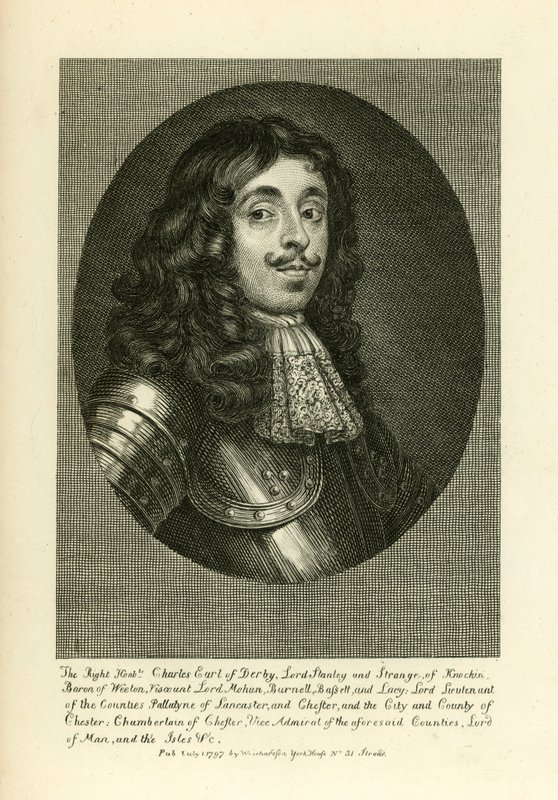 Charles, comte de Derby - English School