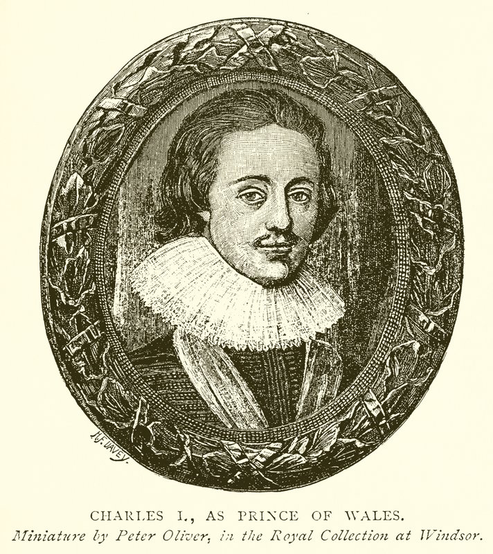 Charles Ier, en tant que prince de Galles - English School