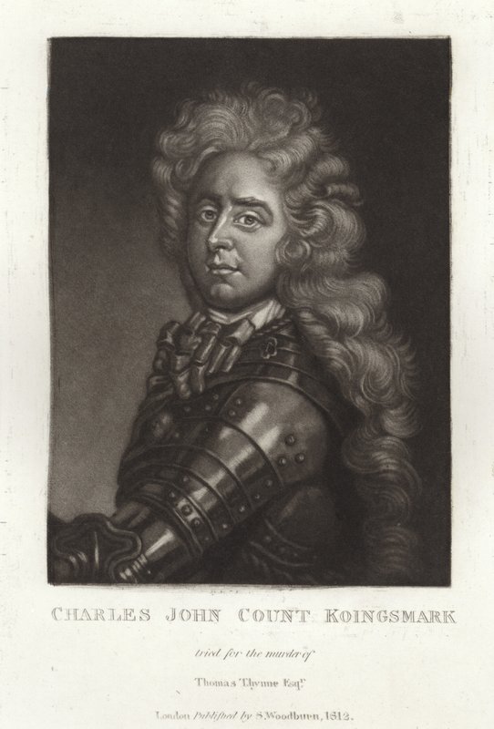 Charles John Comte Koingsmark - English School