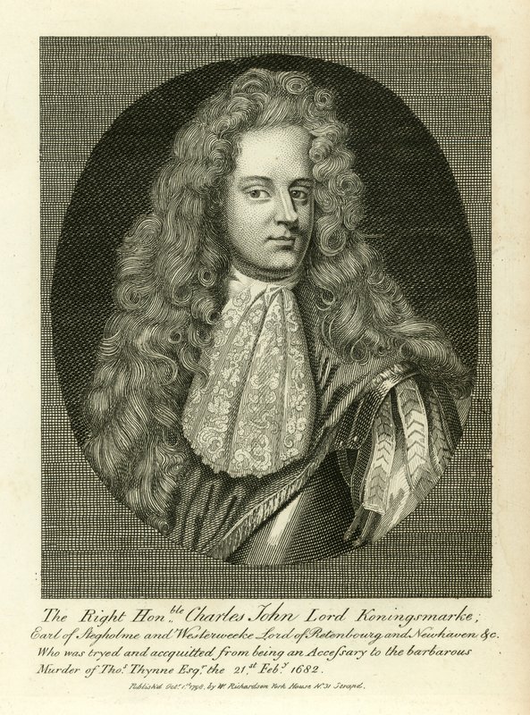 Charles John, Lord Koningsmark - English School