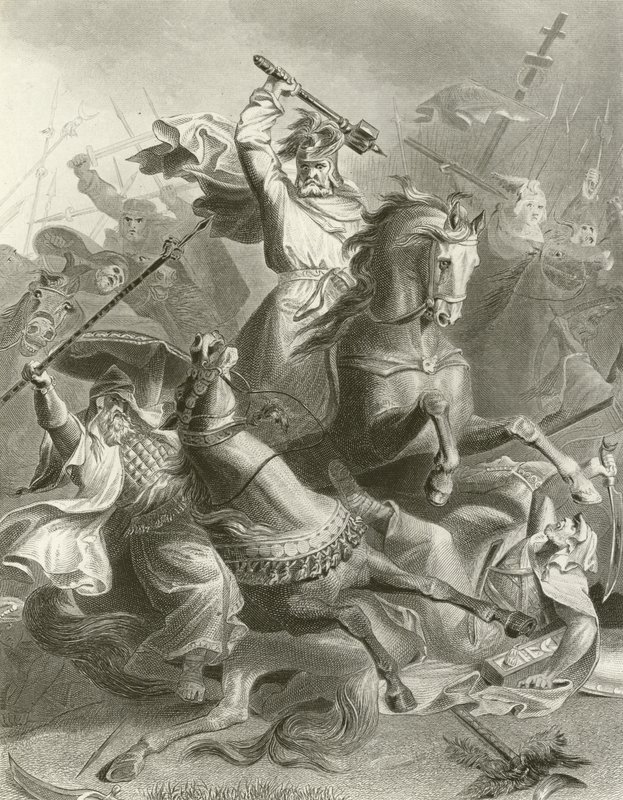 Charles Martel à Tours - English School