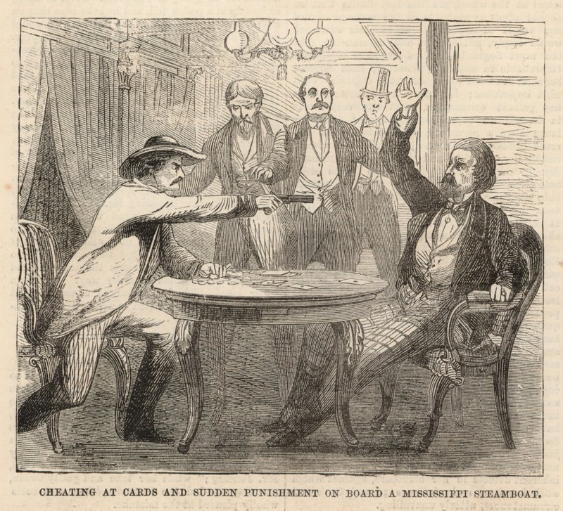 Tricherie aux cartes et punition soudaine à bord d
