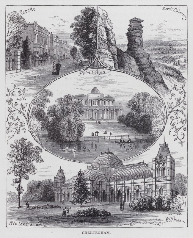 Cheltenham (gravure) - English School