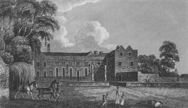 Cheshunt House, Hertfordshire (gravure) - English School