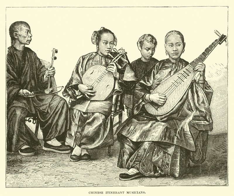 Musiciens itinérants chinois - English School