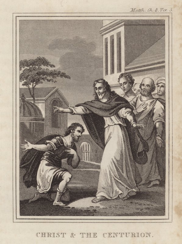 Le Christ et le centurion - English School