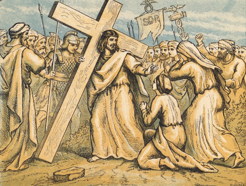 Le Christ portant sa croix - English School