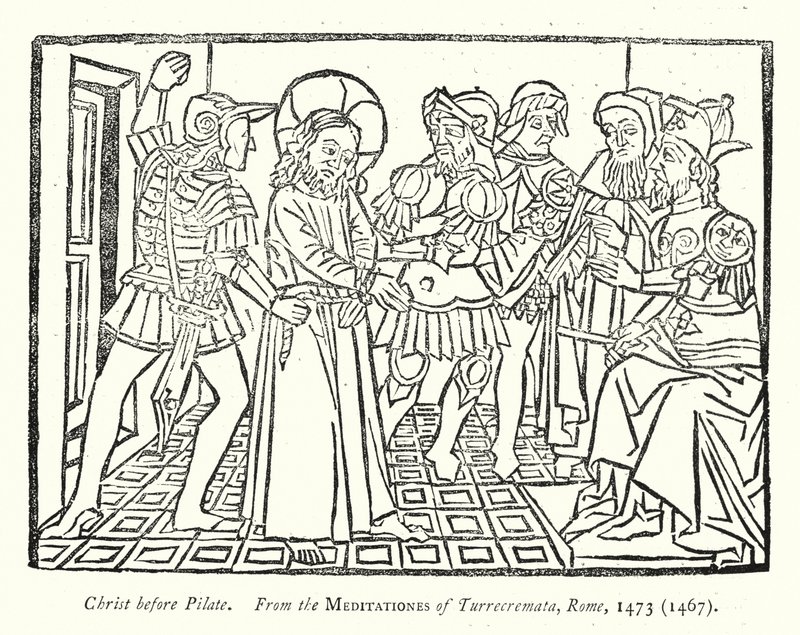 Christ devant Pilate, d