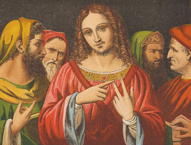 Le Christ disputant avec les docteurs - English School