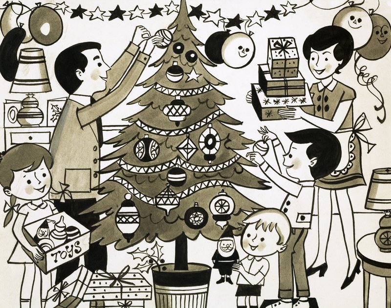 Arbre de Noël - English School