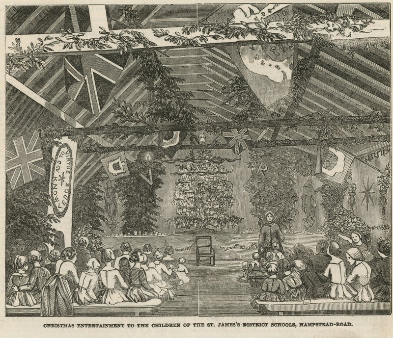 Divertissement de Noël pour les enfants des écoles du district de St James - English School