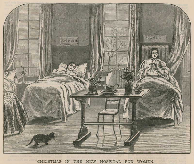Noël dans le nouvel Hôpital pour Femmes - English School