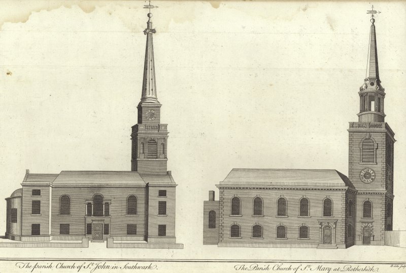 Église St John, Southwark et église St Mary, Rotherhithe - English School