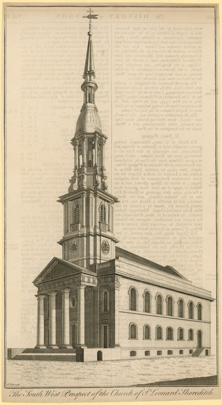 Église St Leonard, Shoreditch - English School