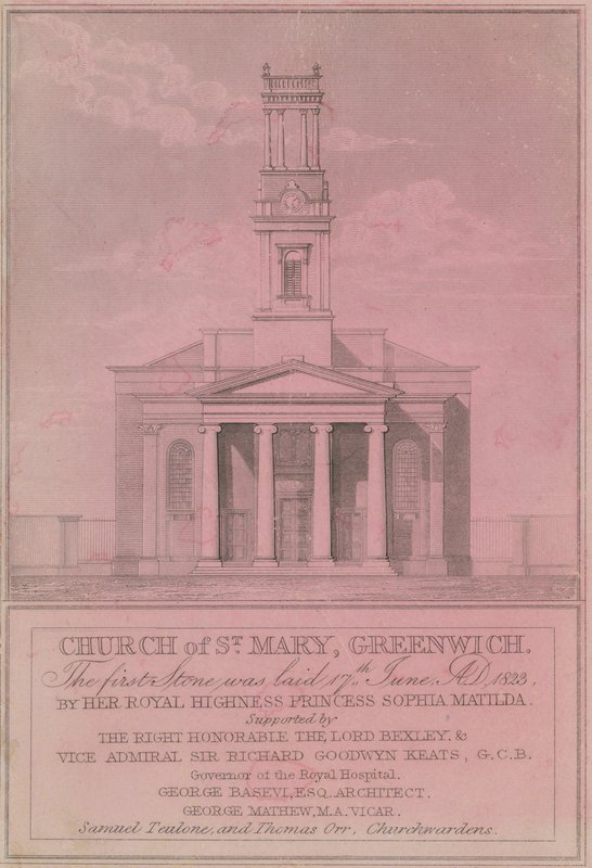 Église Sainte-Marie, Greenwich - English School