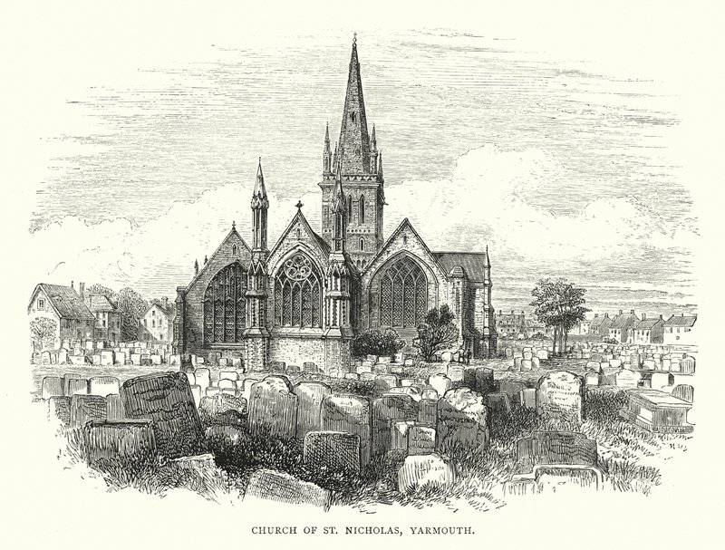 Église Saint-Nicolas, Yarmouth - English School