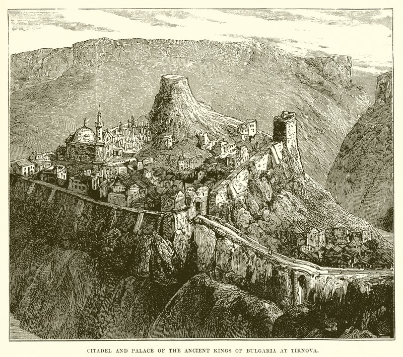 Citadelle et palais des anciens rois de Bulgarie à Tirnova - English School