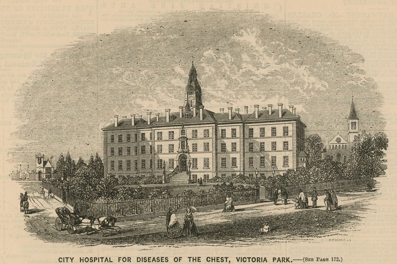 Hôpital de la Ville pour les Maladies de la Poitrine, Victoria Park, Londres - English School
