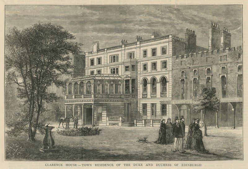 Clarence House, résidence du duc et de la duchesse d