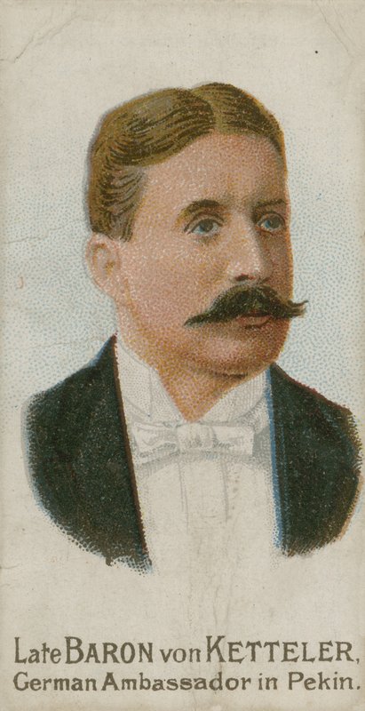 Clemens von Ketteler, ambassadeur allemand à Pékin - English School