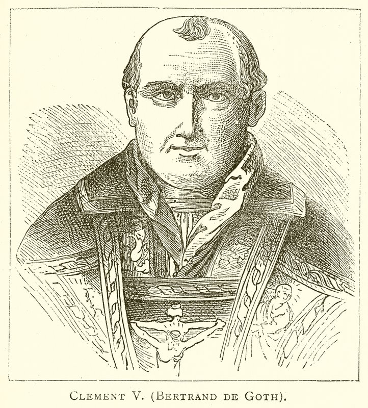 Clément V (Bertrand de Goth) - English School