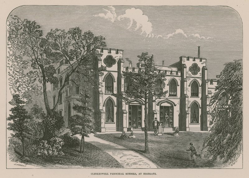 Écoles paroissiales de Clerkenwell à Highgate, Londres - English School