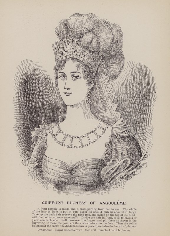 Coiffure Duchesse d