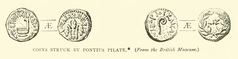Pièces frappées par Ponce Pilate - English School