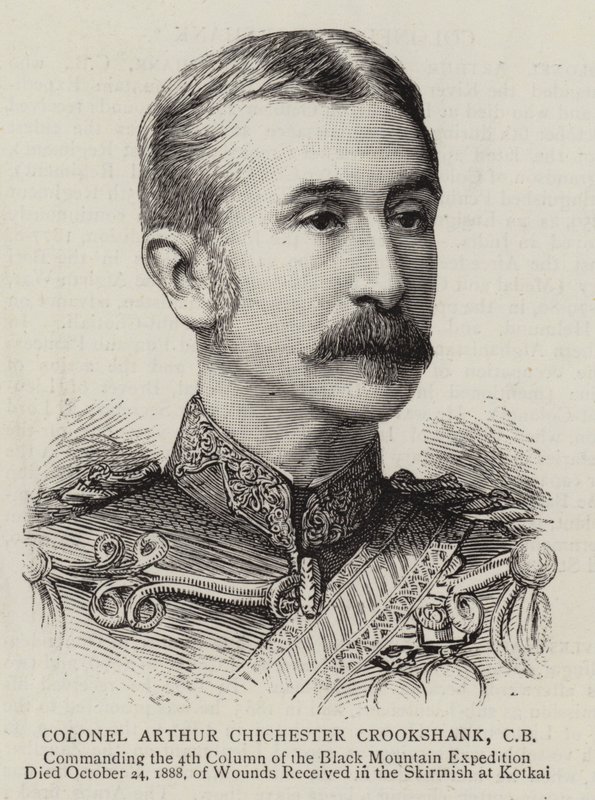 Colonel Arthur Chichester Crookshank - English School