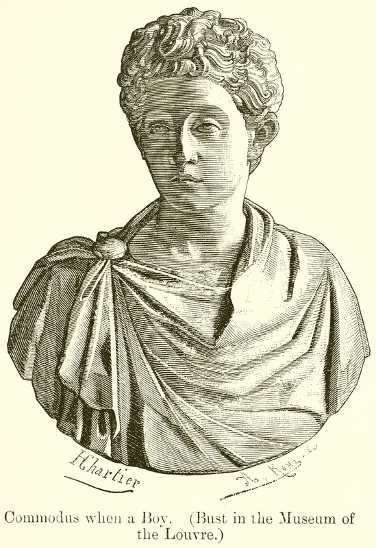 Commode enfant (Buste au Musée du Louvre) - English School