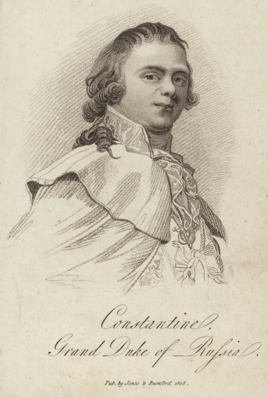 Constantin Pavlovitch, Grand-duc de Russie - English School