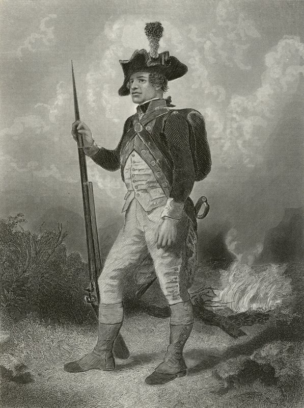 Soldat continental, Nord - English School