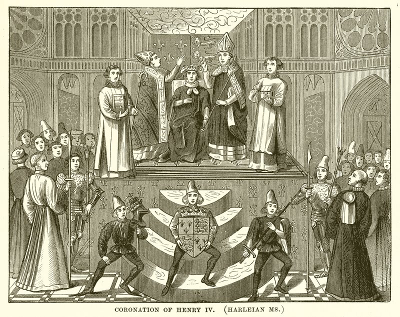 Couronnement de Henri IV (Manuscrit Harleian) - English School