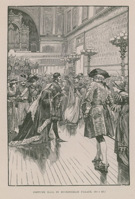 Bal costumé au palais de Buckingham - English School