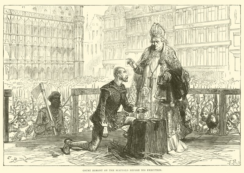 Le comte Egmont sur l