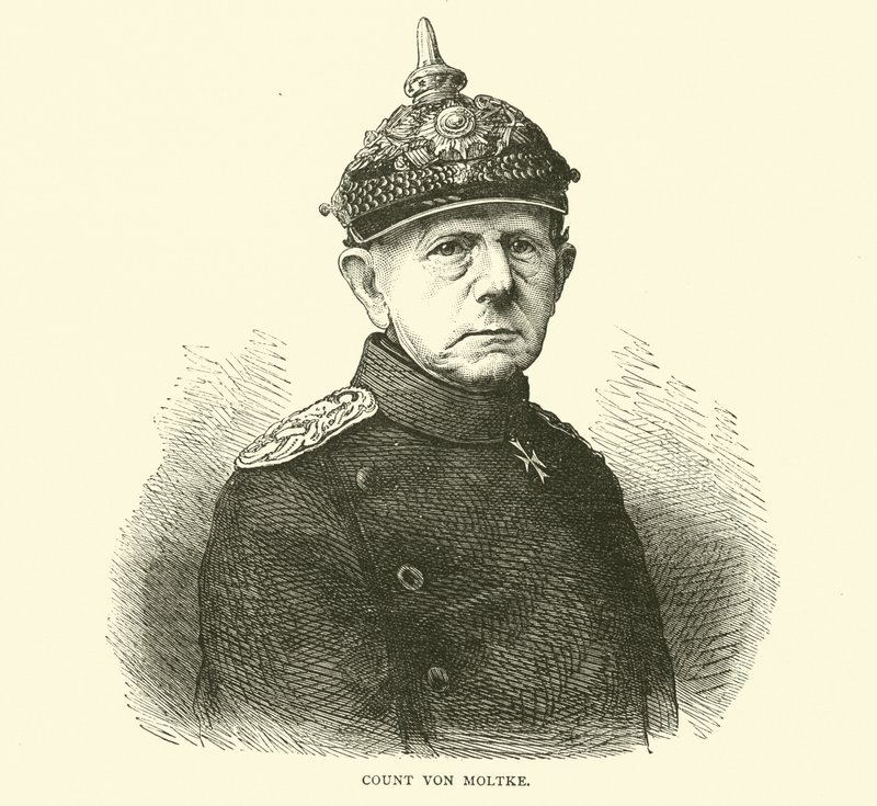 Comte Von Moltke, juillet 1870 - English School