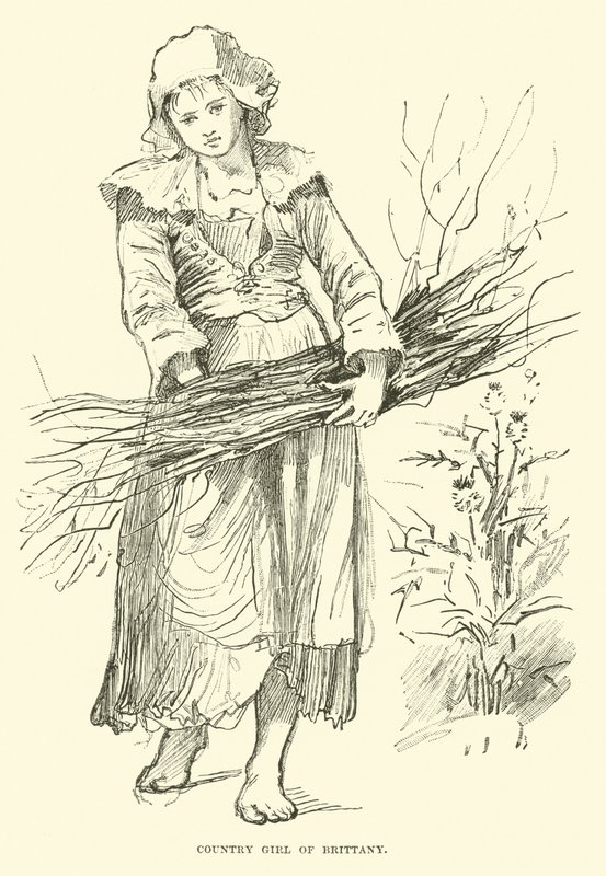 Fille de campagne de Bretagne - English School