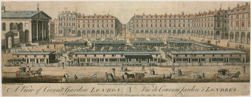 Marché de Covent Garden, Londres - English School