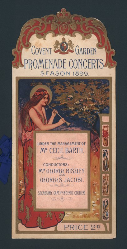 Covent Garden, concerts promenade, saison 1899 - English School