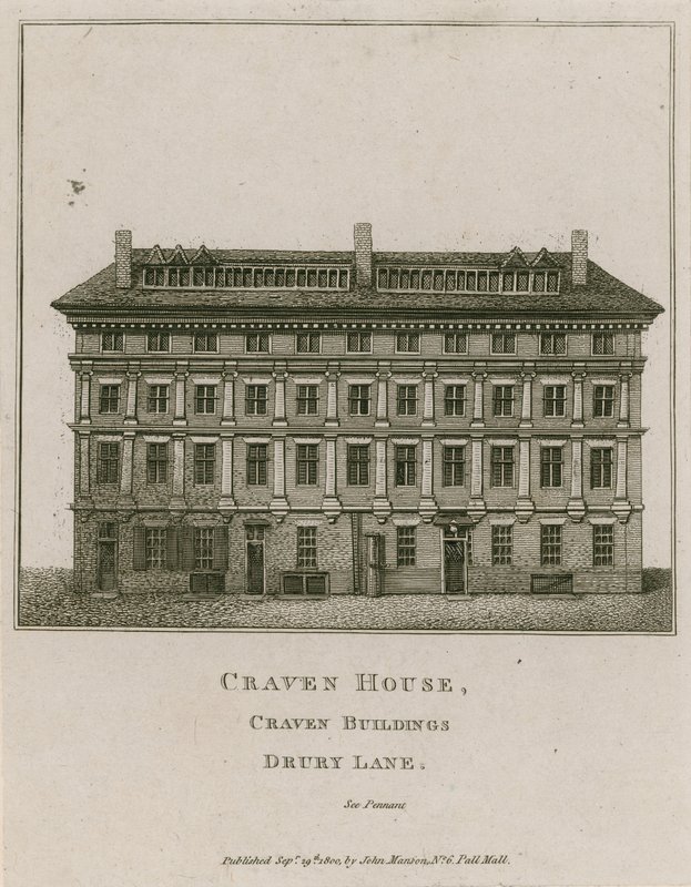 Craven House, Craven Buildings, Drury Lane, Londres - English School