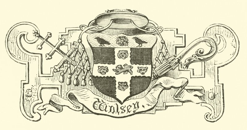 Blason de Wolsey - English School