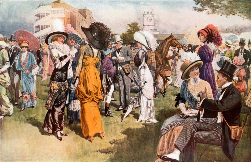 Jour de la Coupe à Ascot - English School