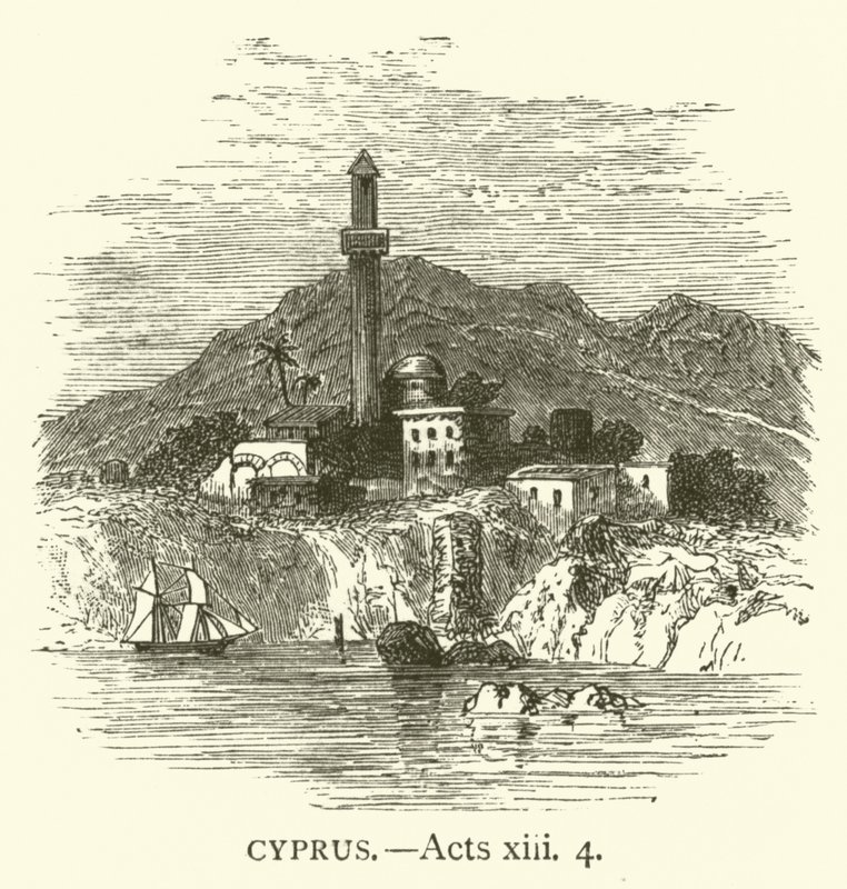Chypre, Actes, xiii, 4 - English School