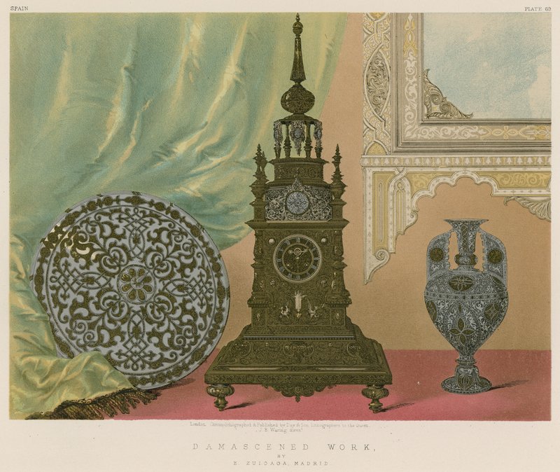 Travail damasquiné - English School