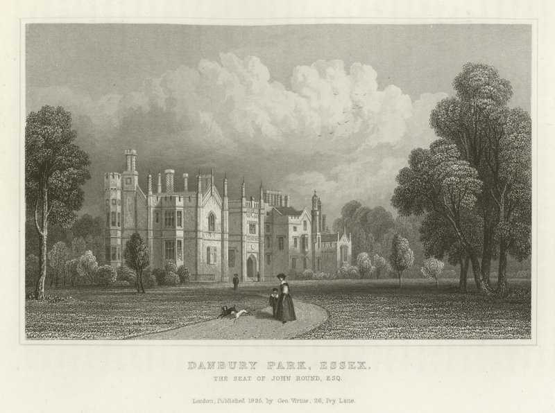 Danbury Park, Essex, la résidence de John Round, Esquire - English School
