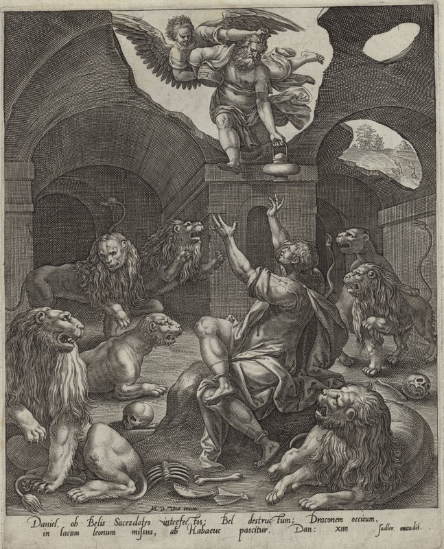 Daniel dans la fosse aux lions - English School