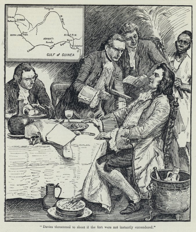 « Davies menaça de tirer si le fort n
