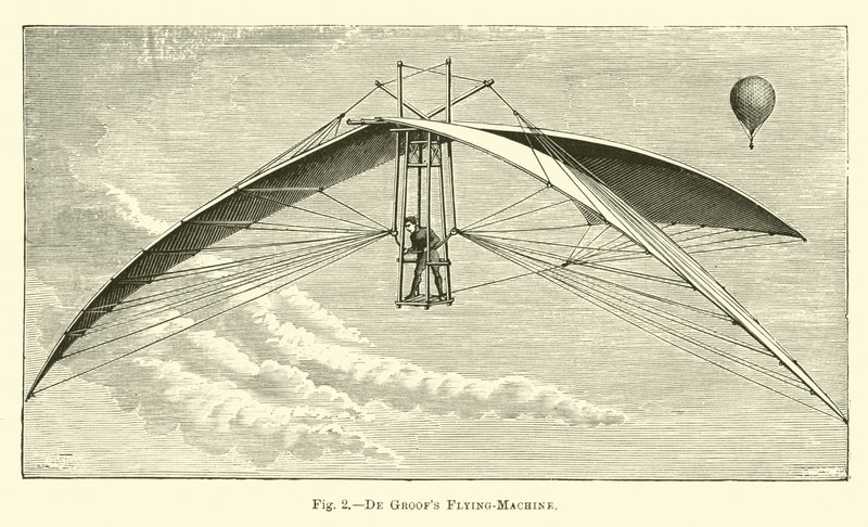 La machine volante de De Groof - English School