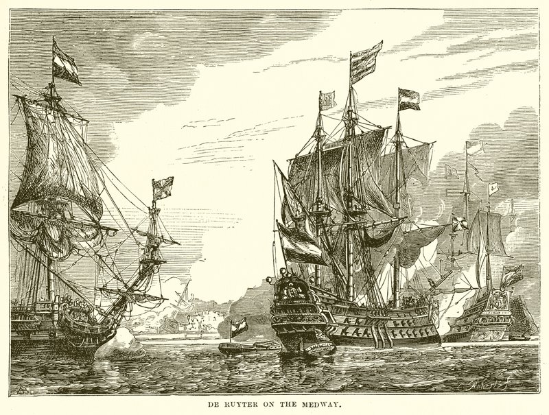 De Ruyter sur la Medway - English School