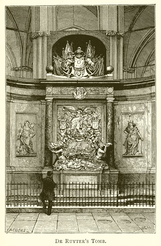 Tombe de De Ruyter - English School